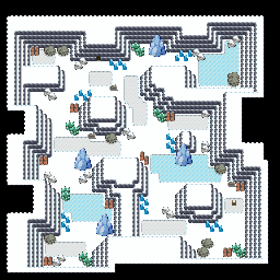 MonsterMMORPG New Incoming Map Region 452 Underground Ice 2 Floor 1 - Copyrighted To MonsterMMORPG
