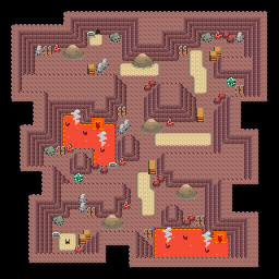 MonsterMMORPG New Incoming Map Region 470 Underground Fire 1 Floor 1 - Copyrighted To MonsterMMORPG
