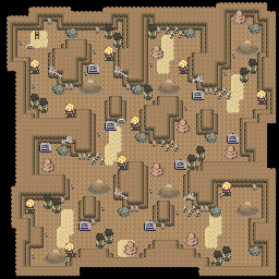 MonsterMMORPG New Incoming Map Region 509 Underground Dark 1 Floor 3 - Copyrighted To MonsterMMORPG