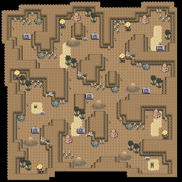 MonsterMMORPG New Incoming Map Region 511 Underground Dark 2 Floor 2 - Copyrighted To MonsterMMORPG